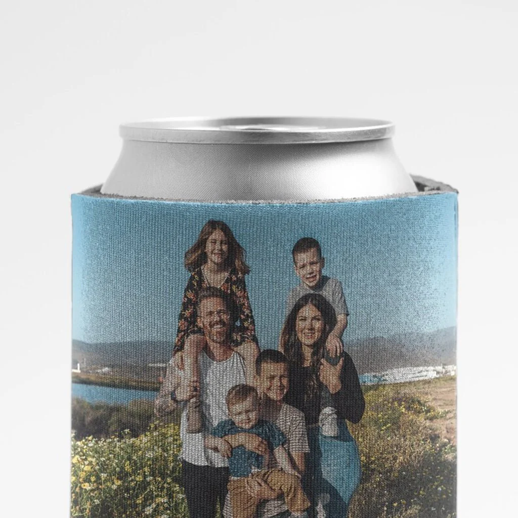 Family Photo Custom Can Coolers - Image 3