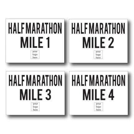 Custom Half Marathon Yard Sign Package - Image 6