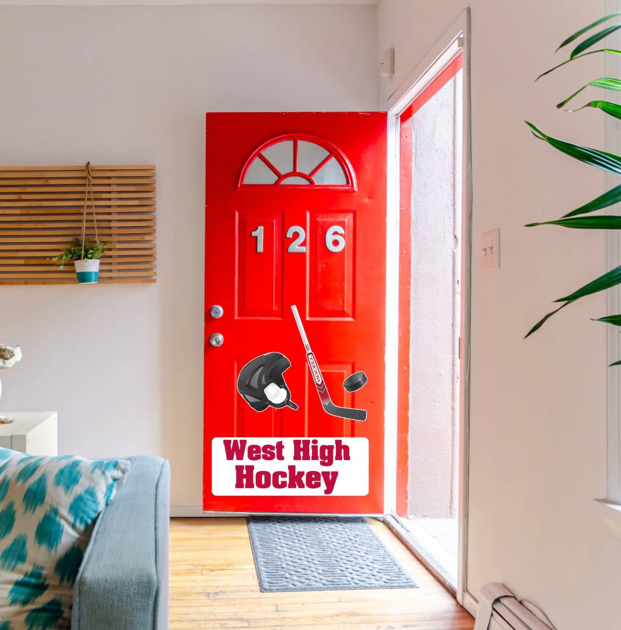 Custom Hockey Team Garage Door Magnets - Image 3