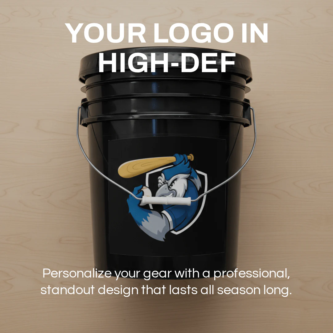 Custom Logo Softball / Baseball Bucket - Image 7