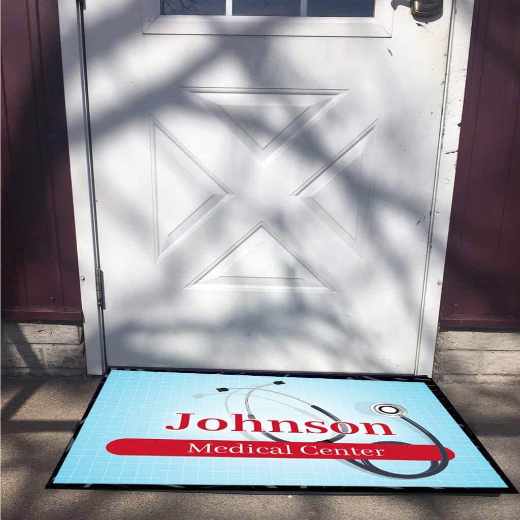 Custom Medical Center Large Doormat for Doctor's Offices - Image 3