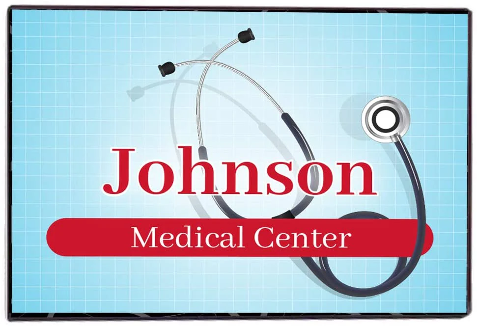 Custom Medical Center Large Doormat for Doctor's Offices - Image 4