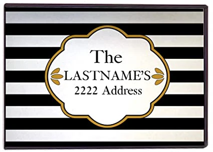 Custom Name & Address Doormat - Image 2