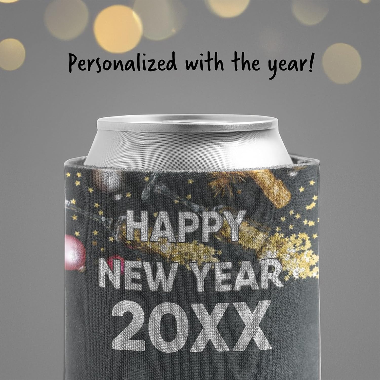 Custom New Years Can Cooler - The Best Is Yet To Come - Image 5
