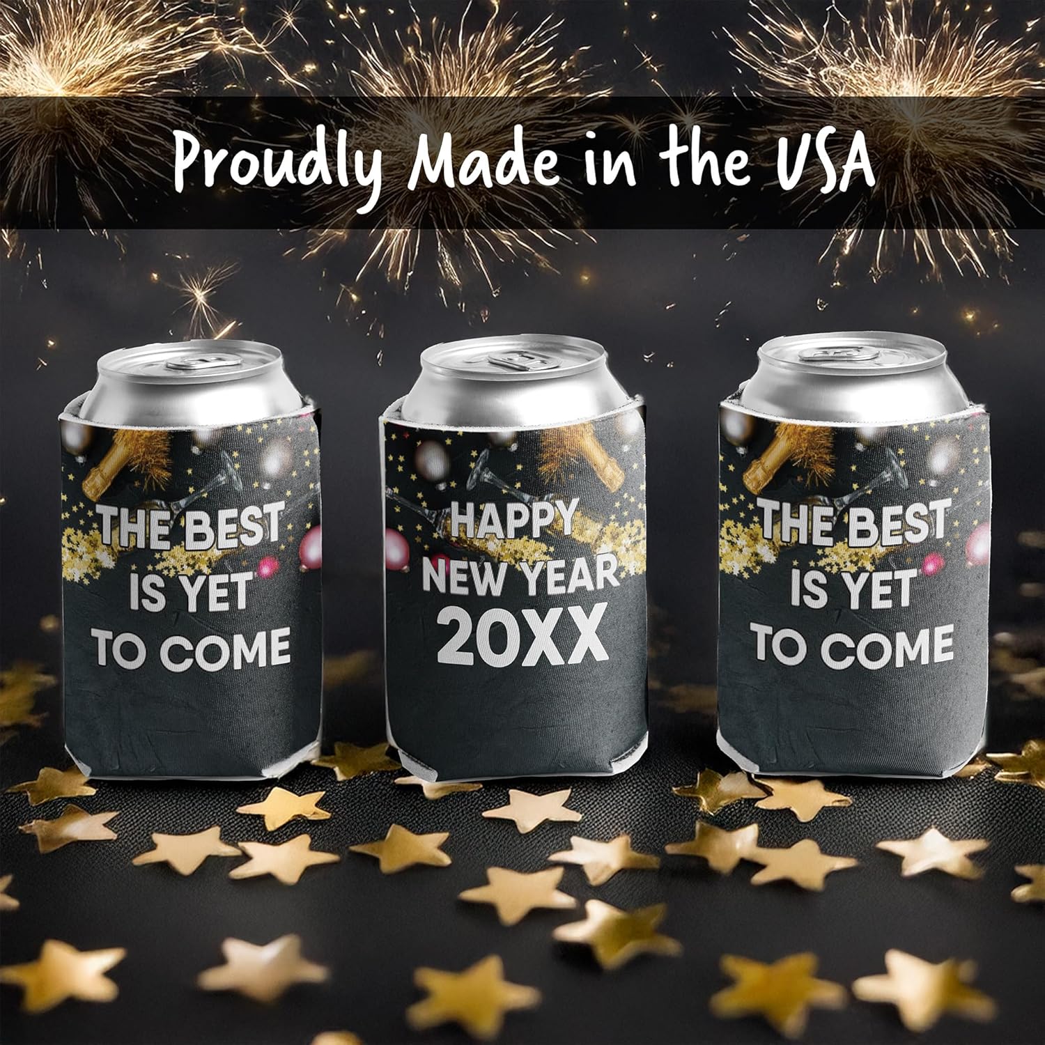 Custom New Years Can Cooler - The Best Is Yet To Come - Image 7
