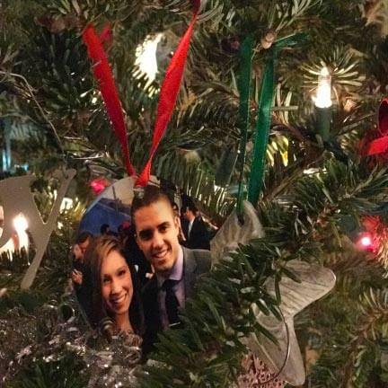 Custom Photo Ornament - Set of 3 Shapes - Image 3