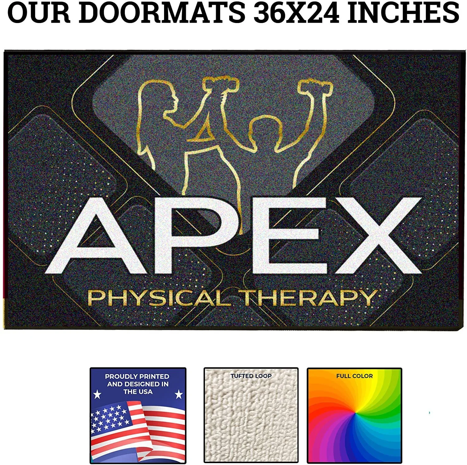 Custom Physical Therapy Door Mat - Image 4