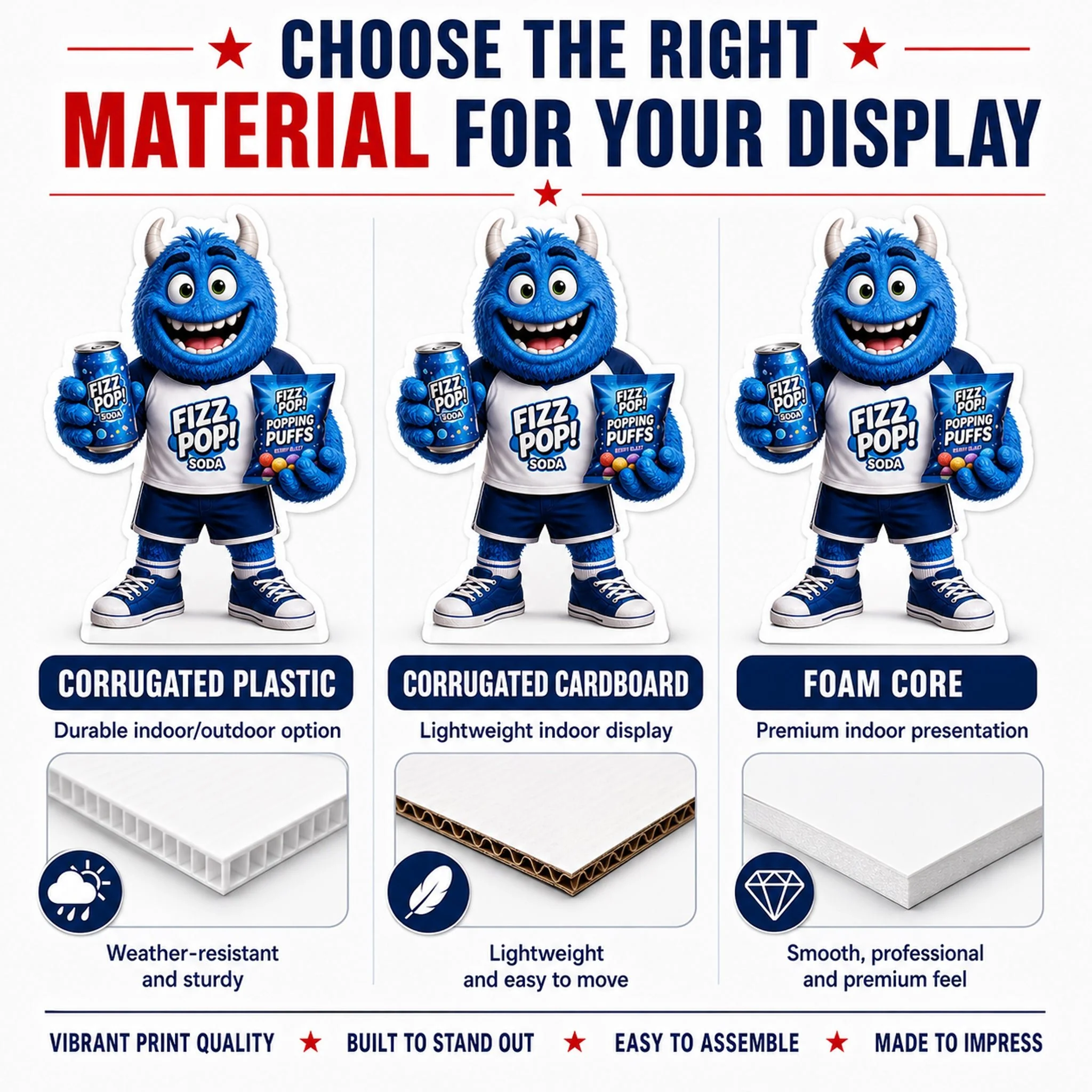 Custom Product Mascot & Retail Display Standup Cutouts - Image 5