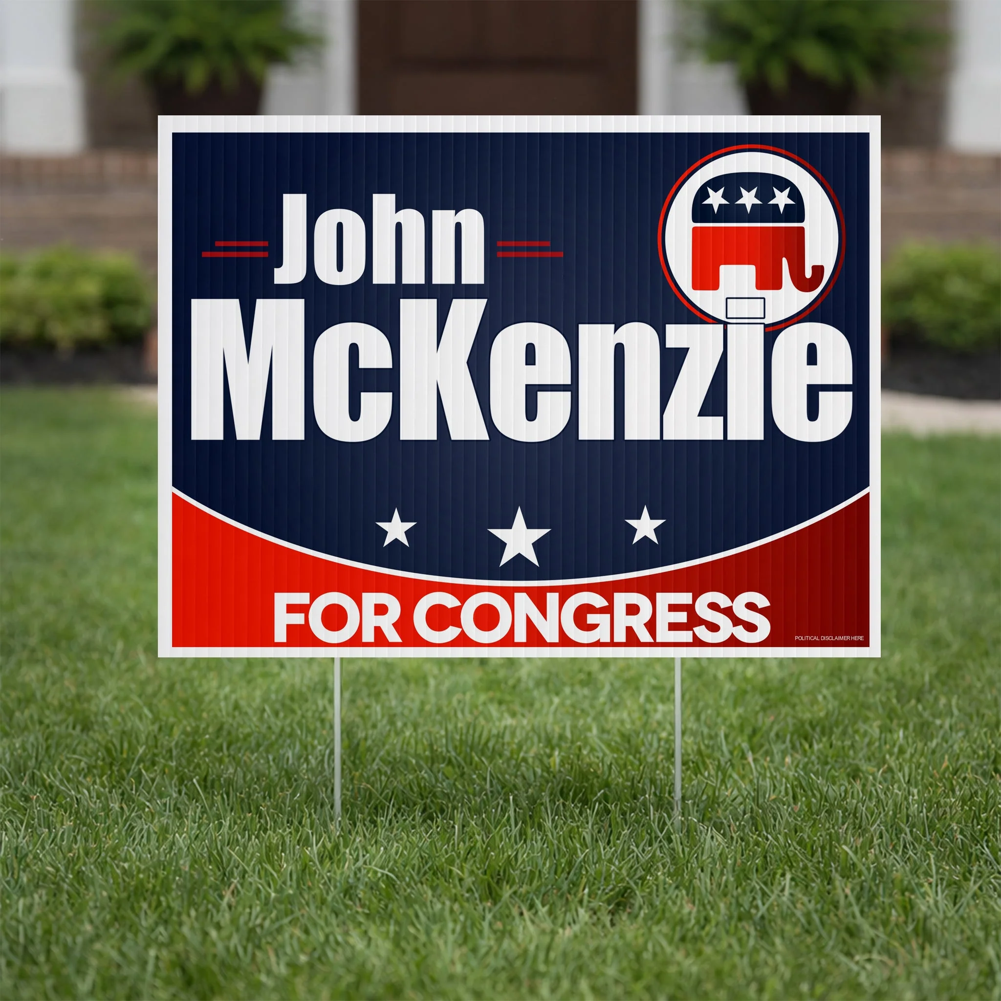 Custom Republican 18"x24" Political Yard Signs - Image 4
