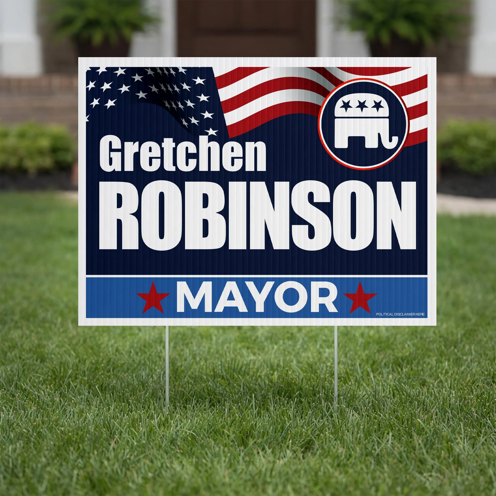 Custom Republican 18"x24" Political Yard Signs - Image 5