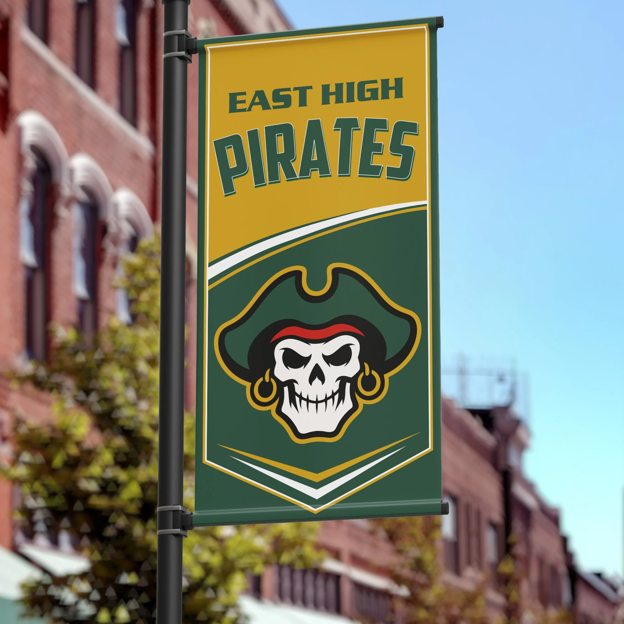24"x48" Custom School Pole Banner - Image 5