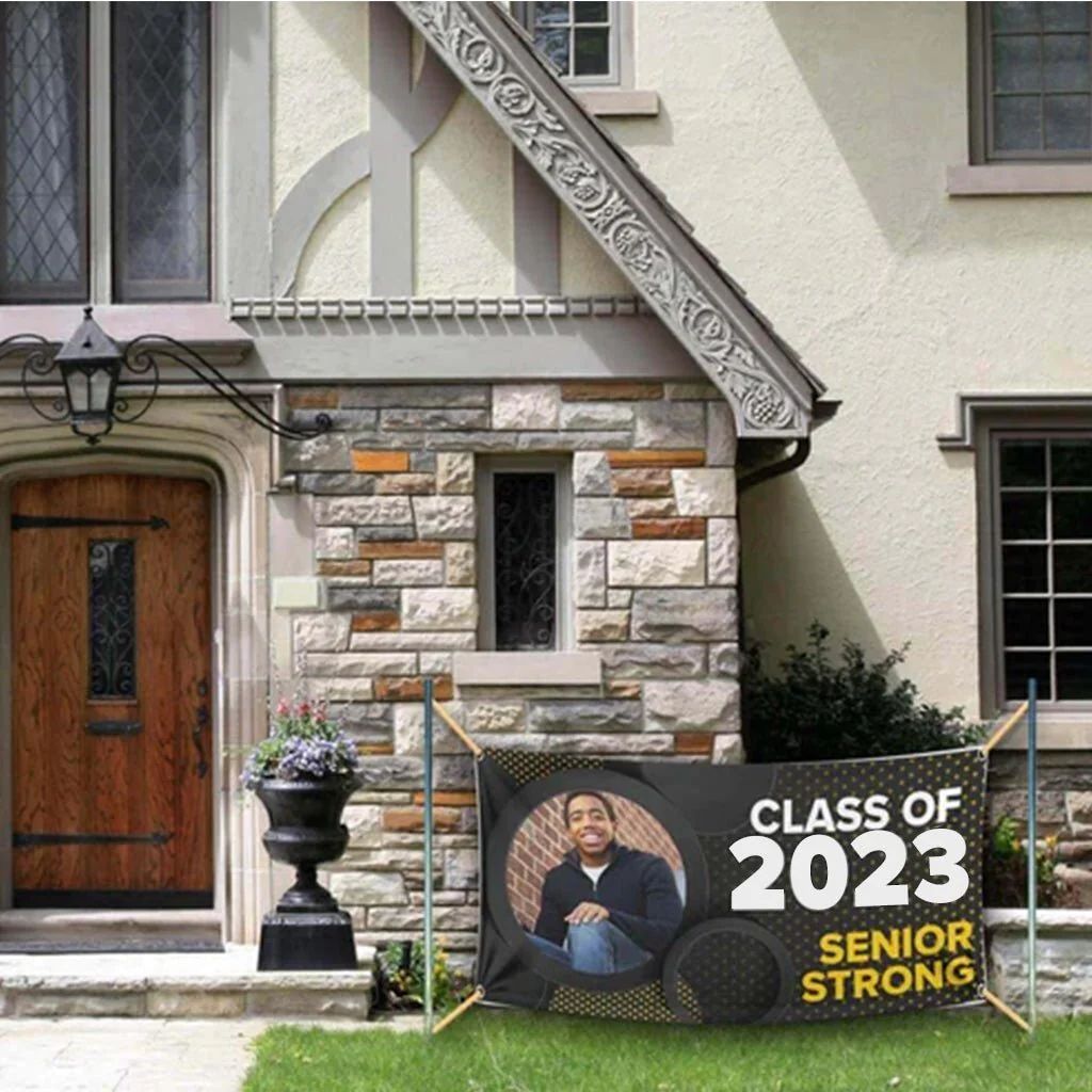 Custom Senior Photo Graduation Banner