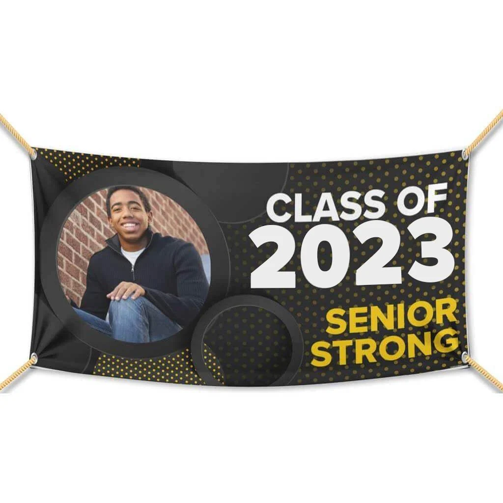 Custom Senior Photo Graduation Banner - Image 2