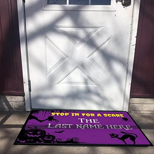 Custom Stop in for a Scare Doormat - Image 3