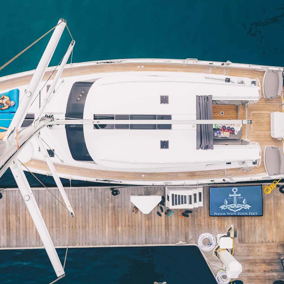 Custom Wipe Your Feet Boat Mat - Image 2