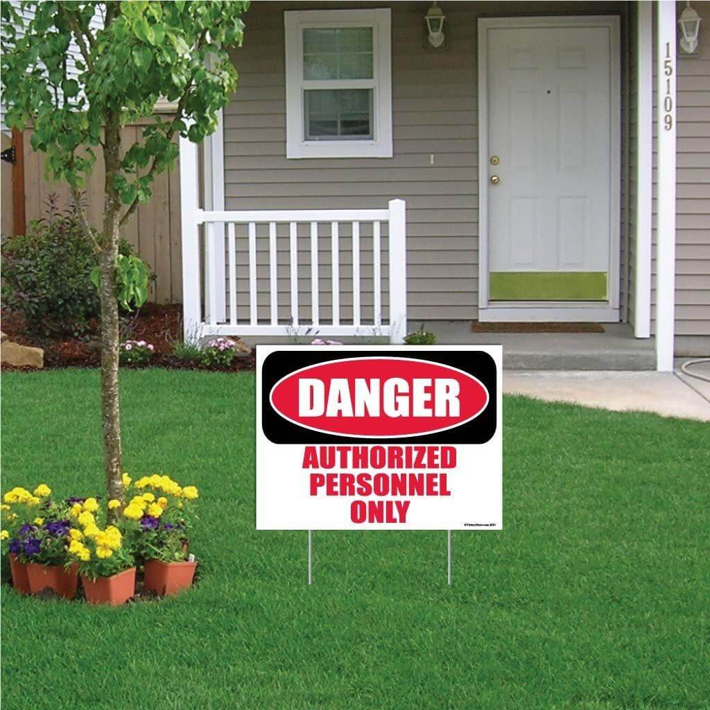Authorized Personnel Only Sign or Sticker - Image 3