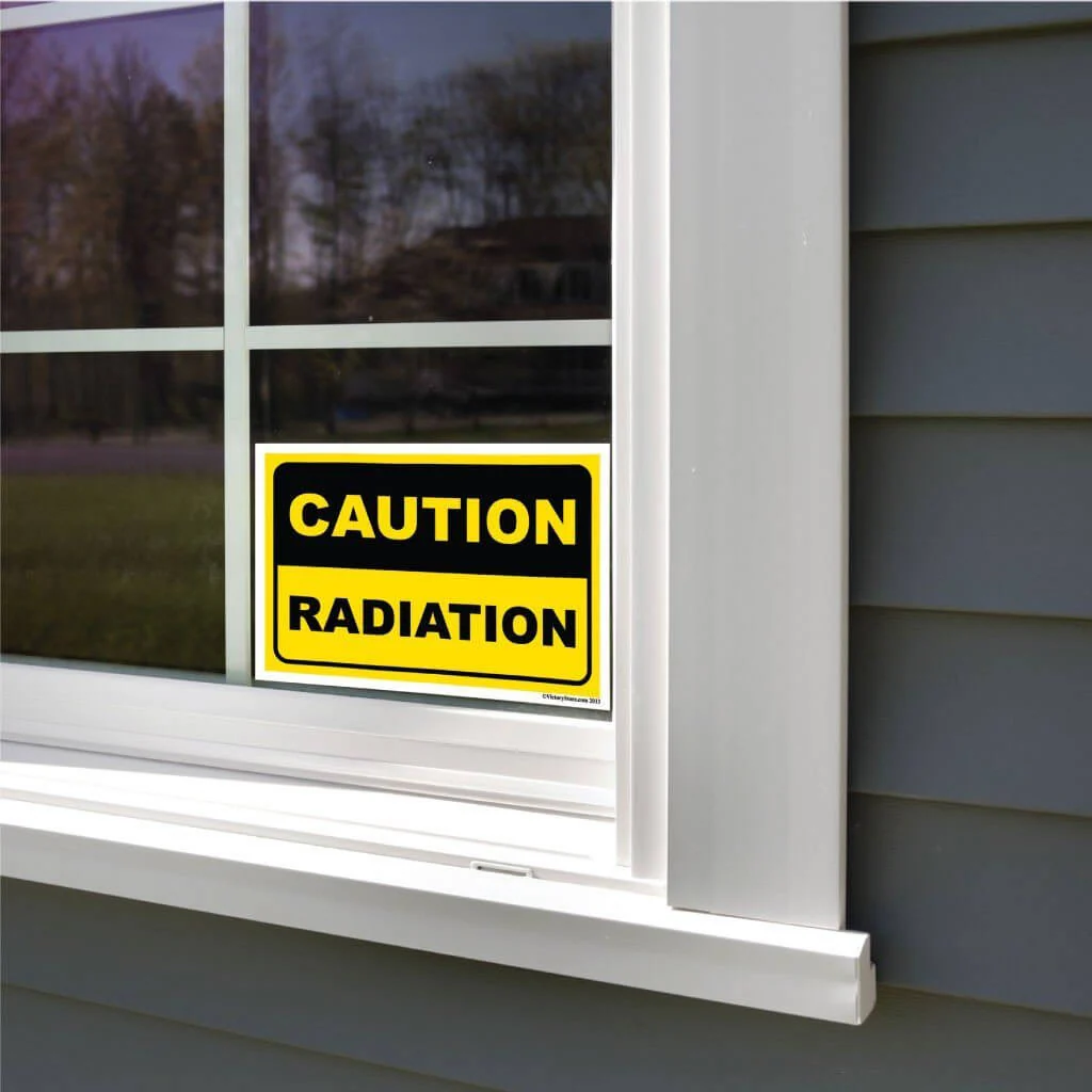 Radiation Sign or Sticker - Image 10