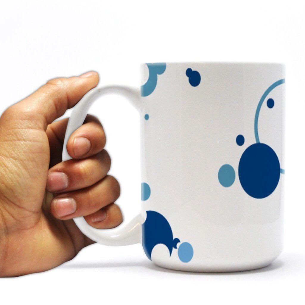 Delta Gamma 15oz Bubble Coffee Mug - Image 2