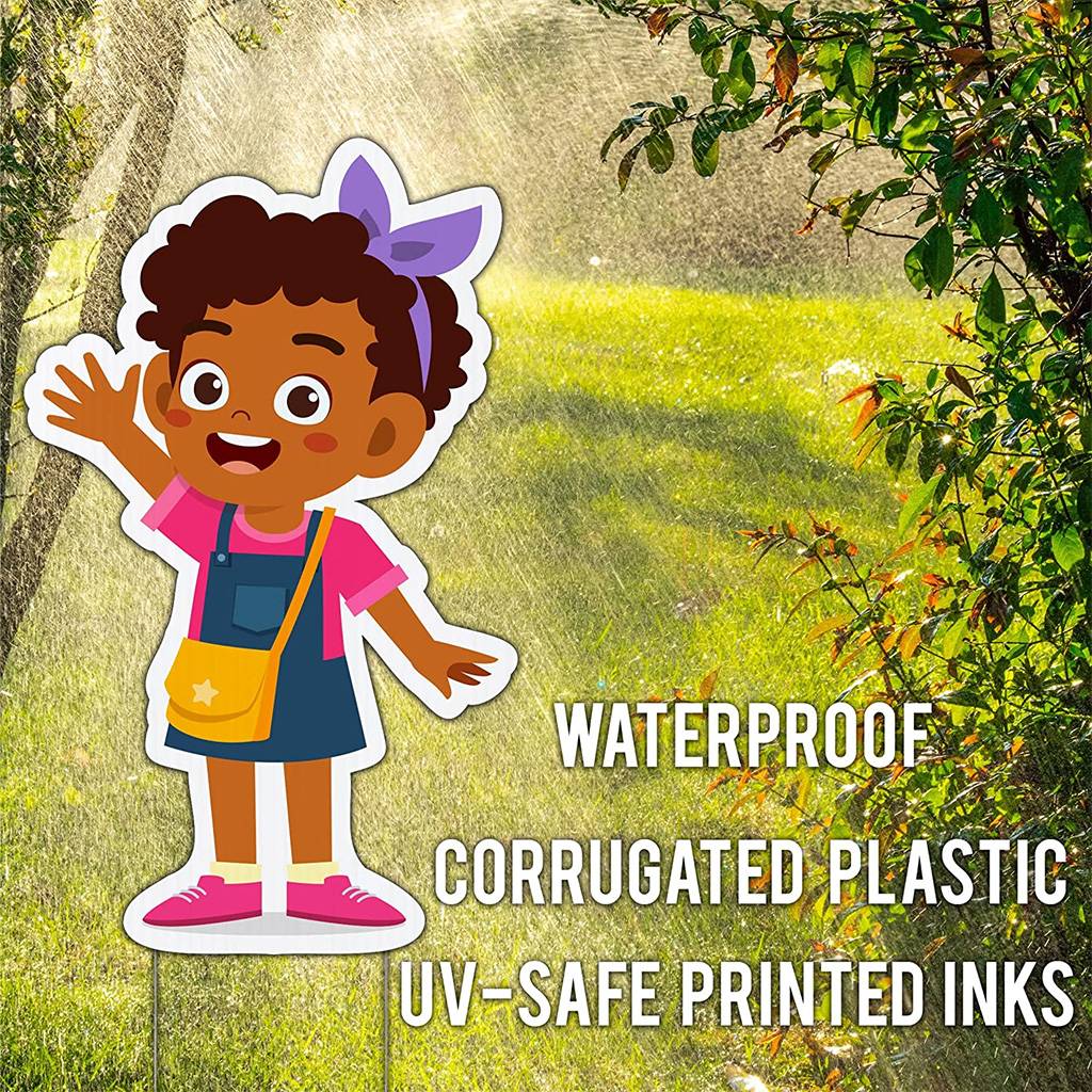 Diverse Student Yard Card Fillers - Set of 10 - Image 3