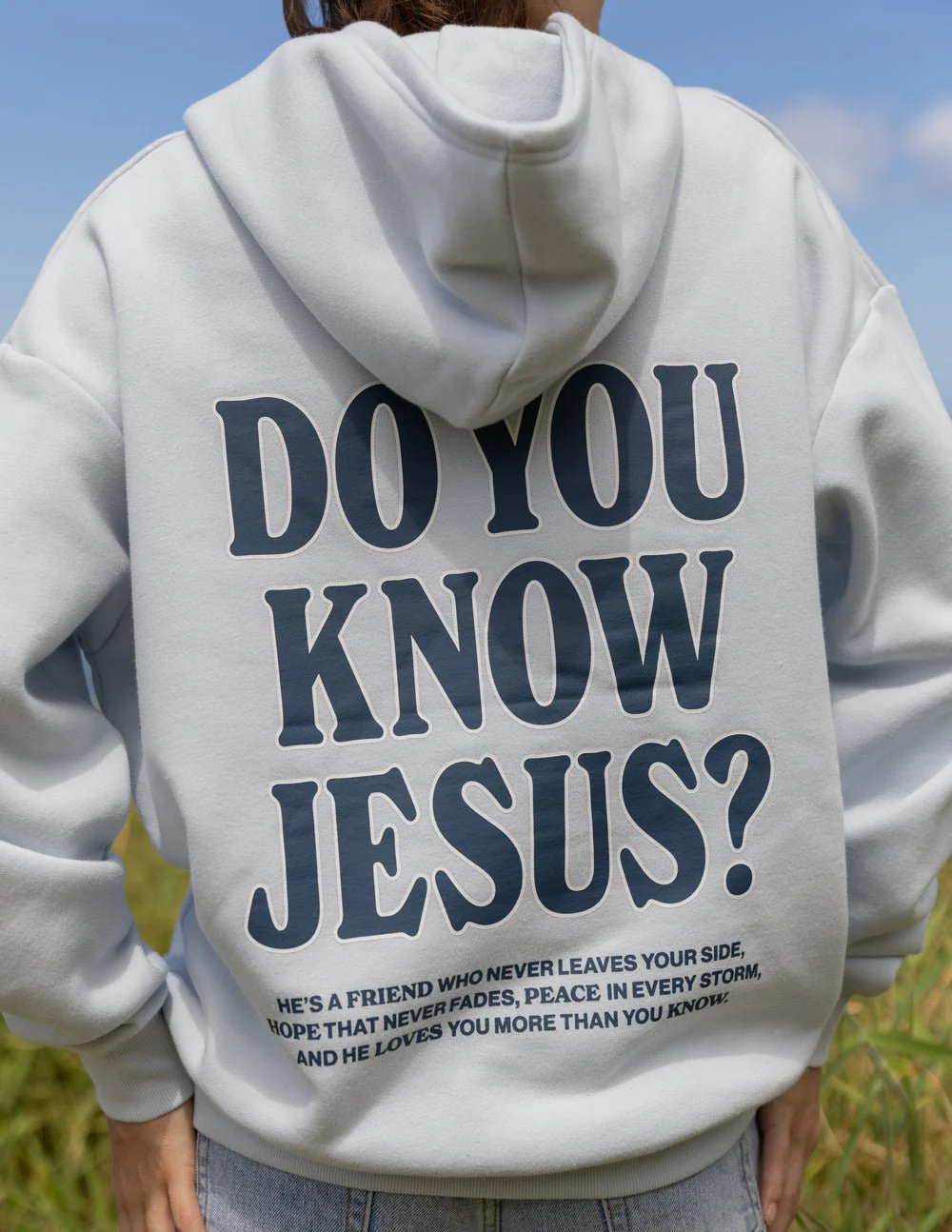 Do You Know Jesus Unisex Hoodie - Image 5