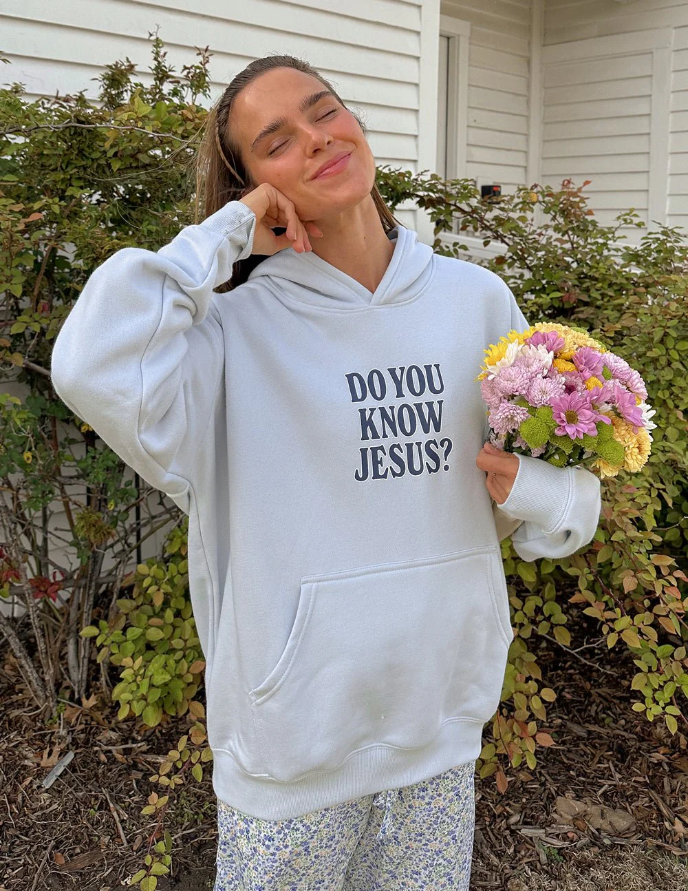 Do You Know Jesus Unisex Hoodie - Image 6