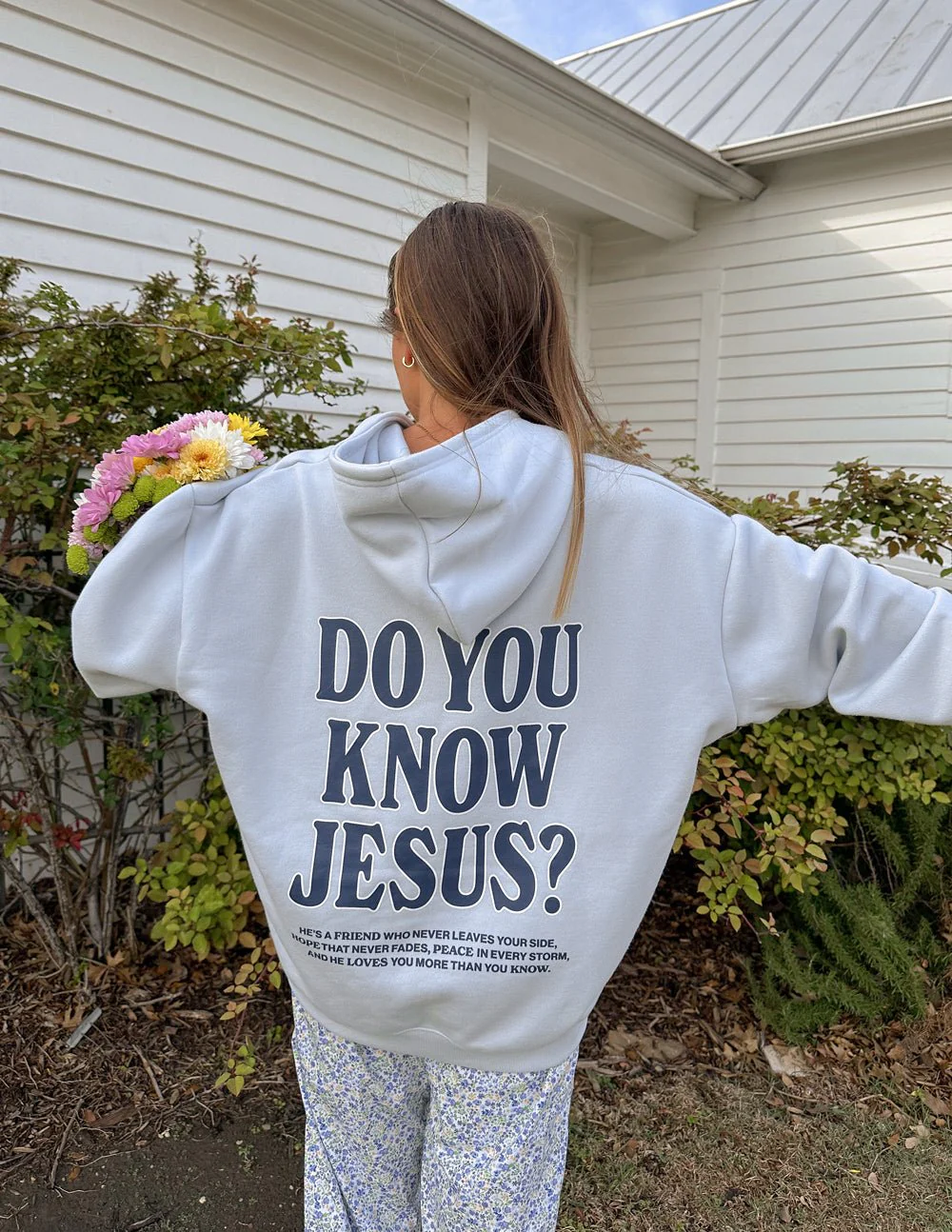 Do You Know Jesus Unisex Hoodie - Image 7