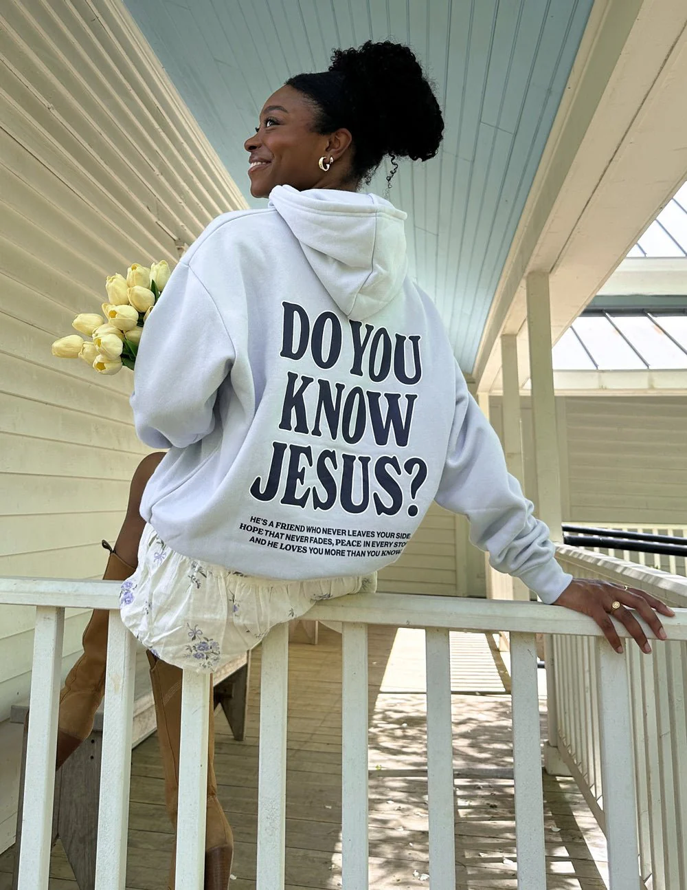Do You Know Jesus Unisex Hoodie - Image 9