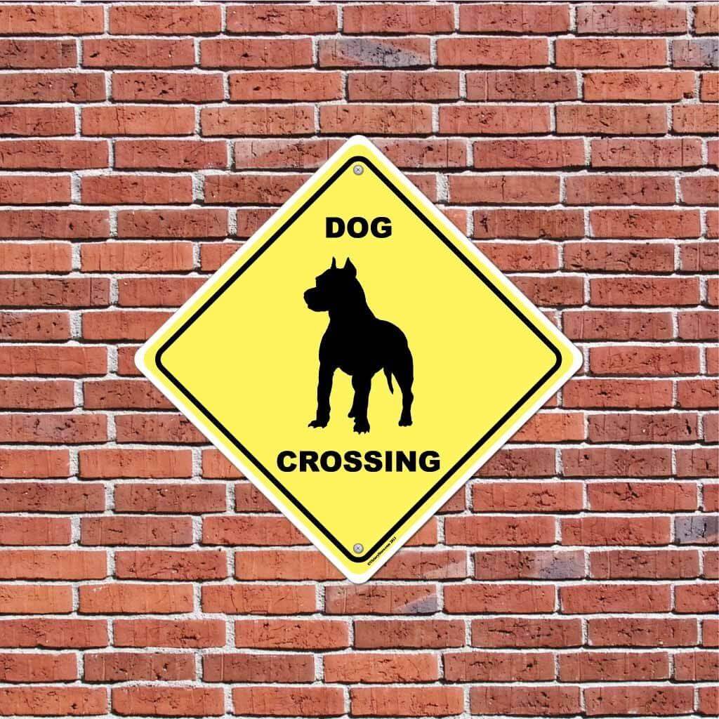Dog Crossing Sign or Sticker - Image 3