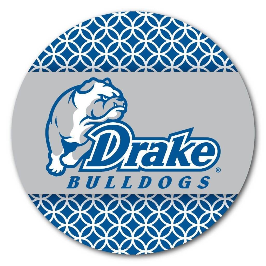 Drake University Patterned Coaster Set of 4 - Image 3