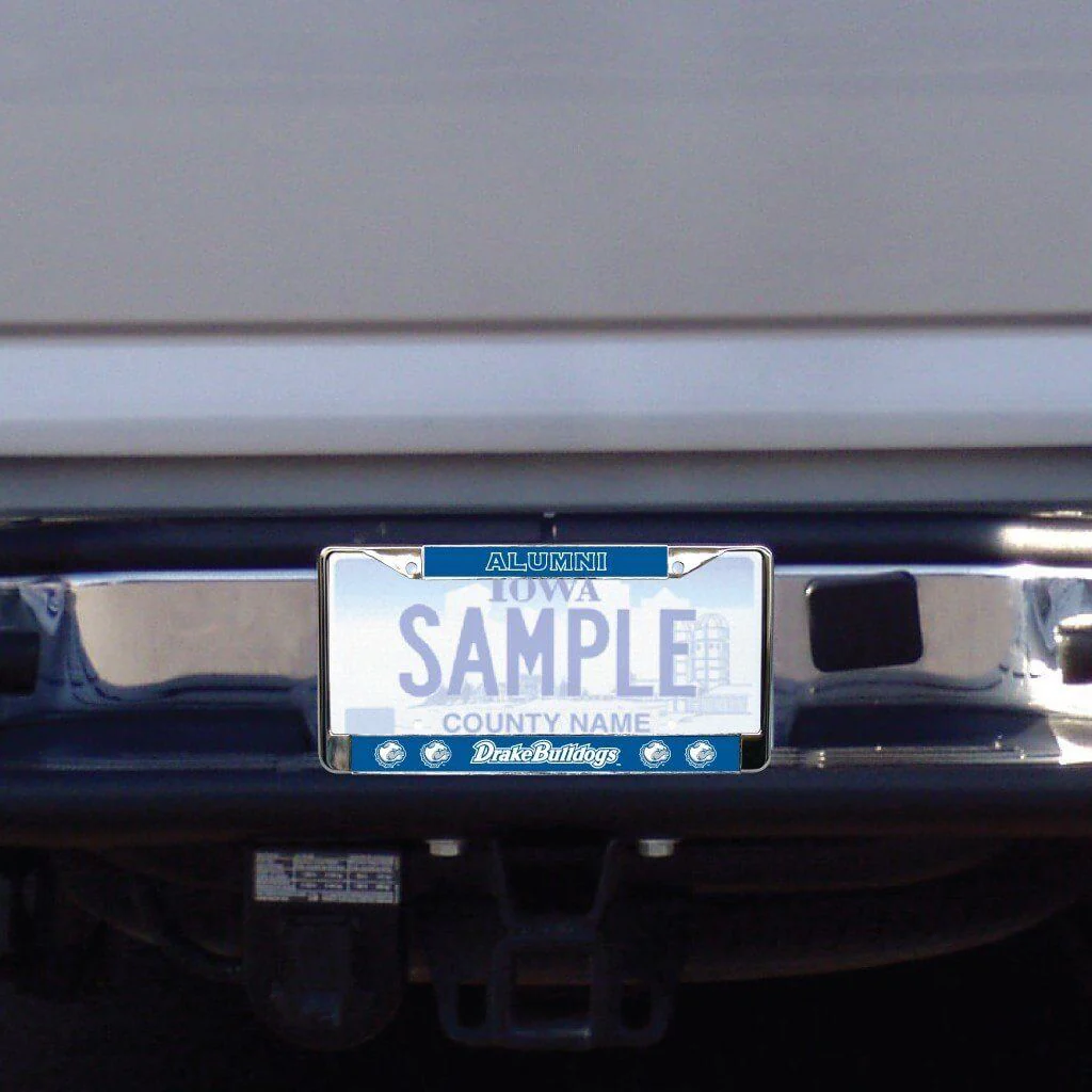 Drake University Alumni License Plate Frame - Image 2