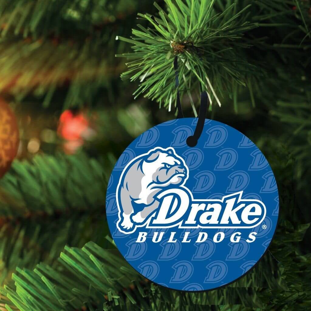 Drake University Ornament Set of 3 Shapes - Image 3