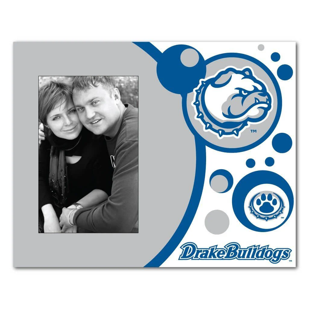 Drake University Circles Design Picture Frame