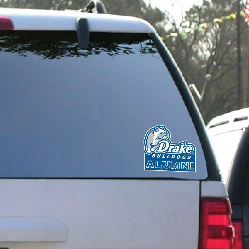 Drake University Alumni Window Decal Set of 2