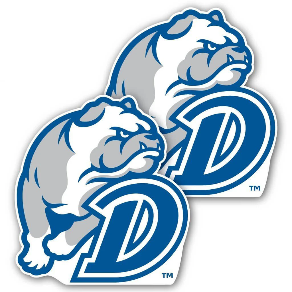 Drake University Bulldog Window Decal Set of 2 - Image 2