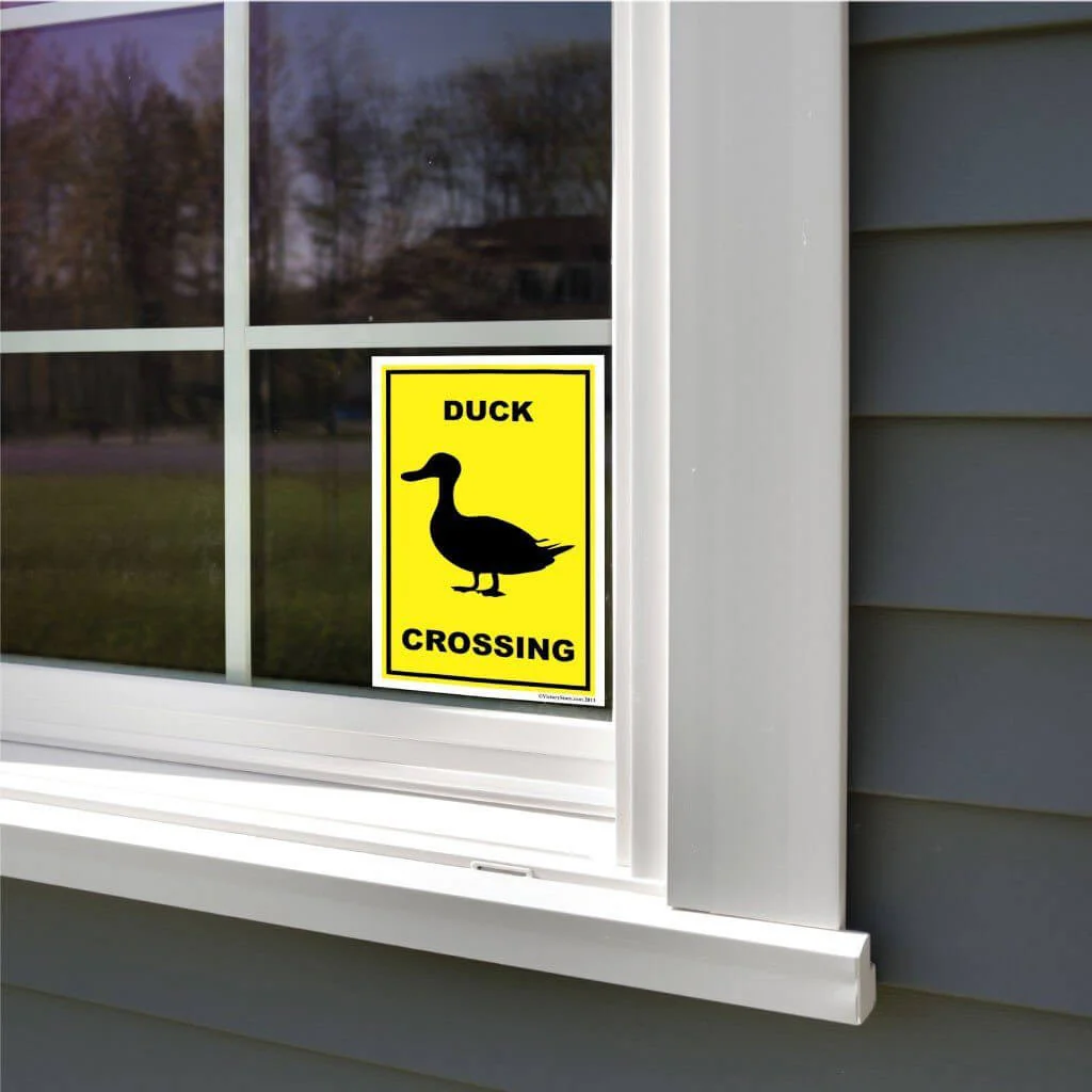 Duck Crossing Sign or Sticker - Image 8