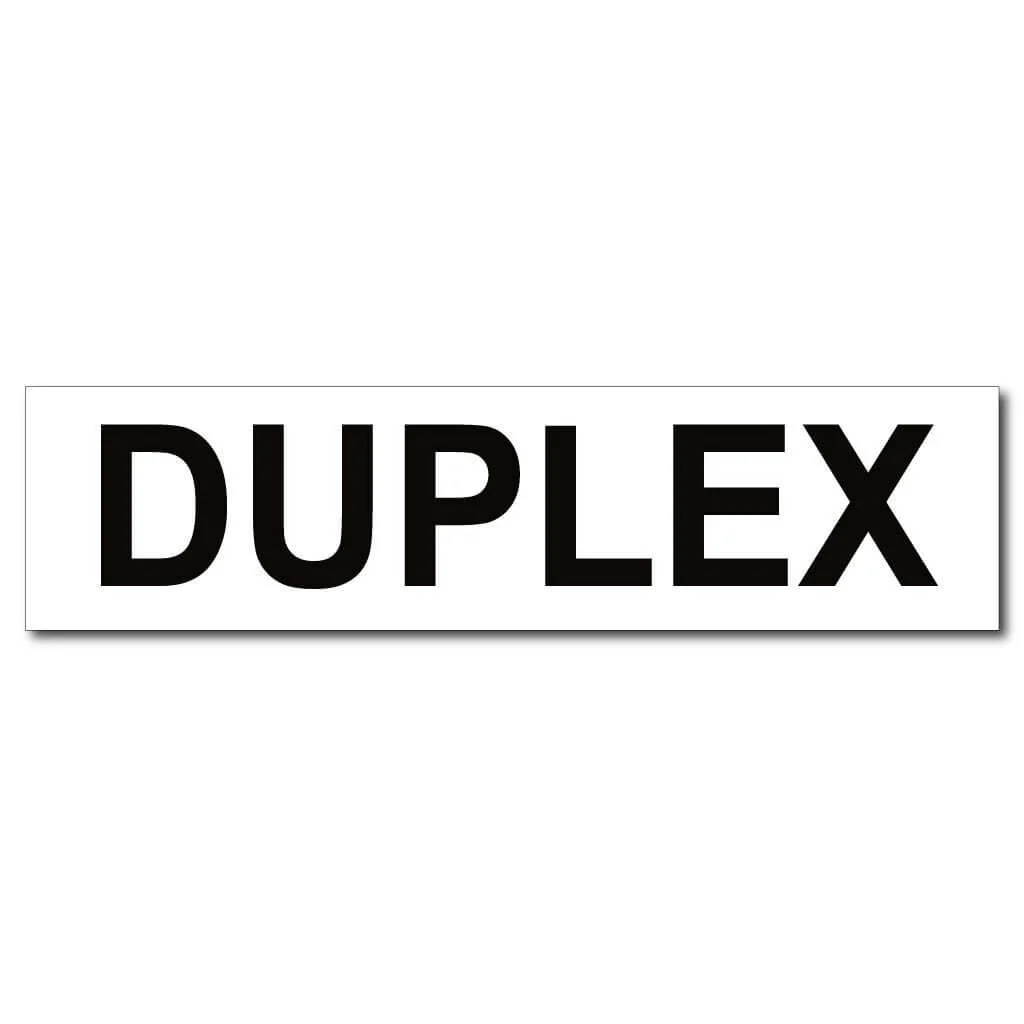 Duplex Real Estate Yard Sign Rider Set - Image 2