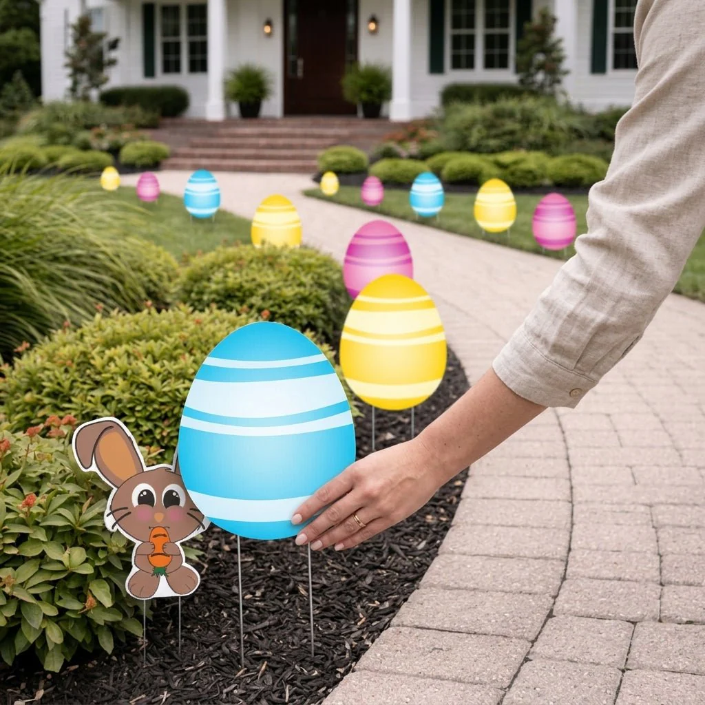 Easter Pathway Markers 14 piece set - Image 2