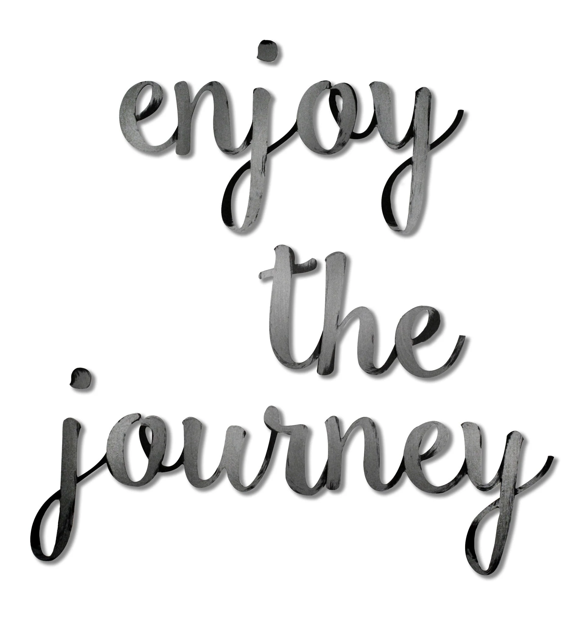 enjoy the journey Hand Painted Wall Decor - Image 3