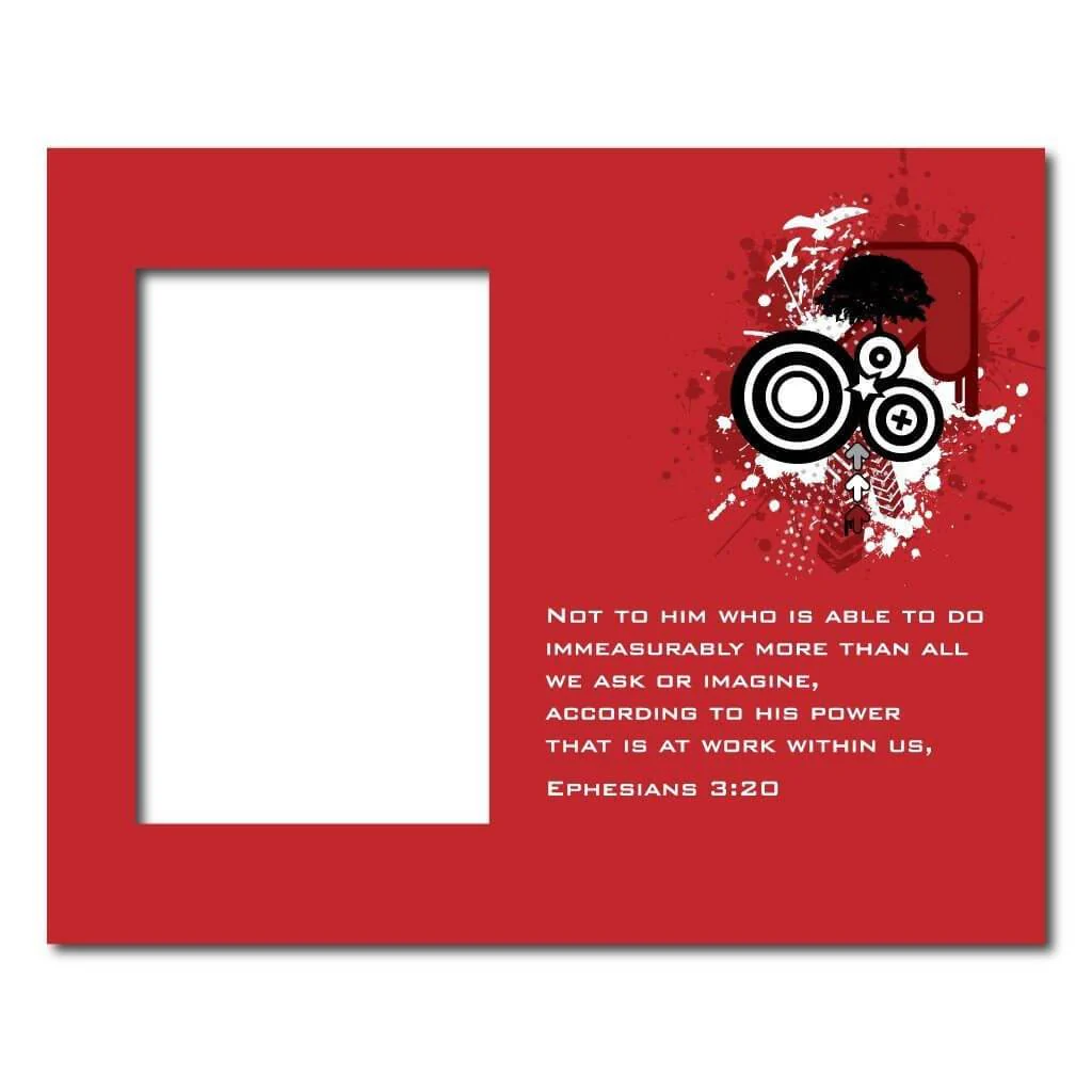 Ephesians 3:20 Decorative Picture Frame - Image 2