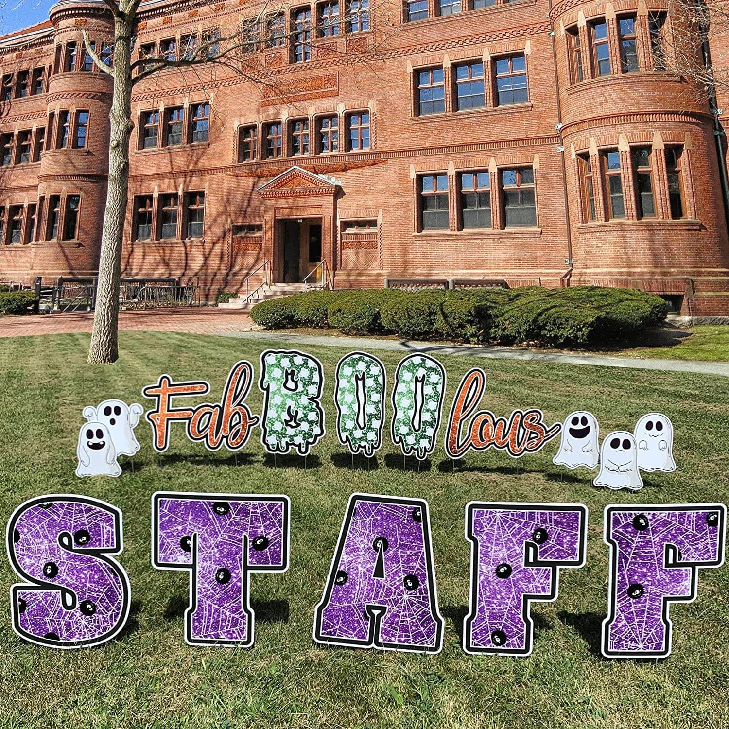 Fab Boo Lous Staff Yard Decoration