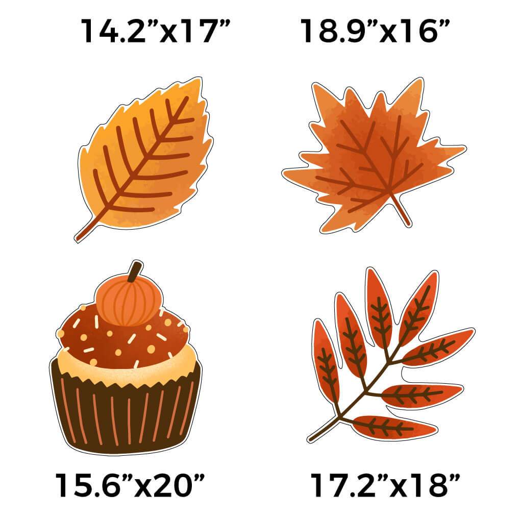 Fall Sweet Fall Yard Card | 12 pc Set - Image 3