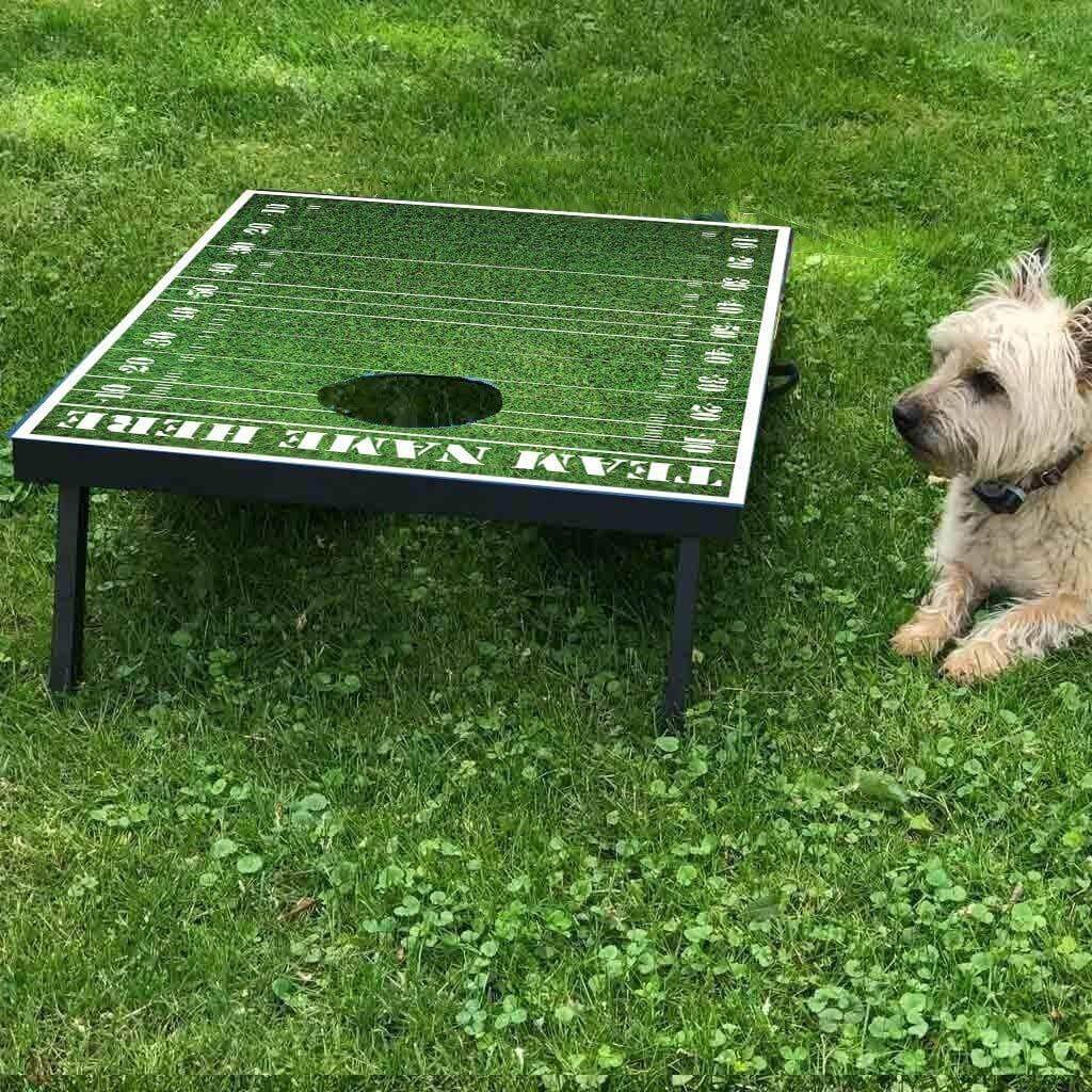 Custom Team Football Cornhole Bag Toss Game - Image 3