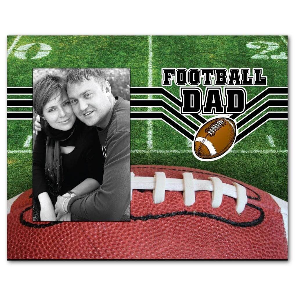 Football Dad Picture Frame and 11oz. Coffee Mug Office Set - Image 2