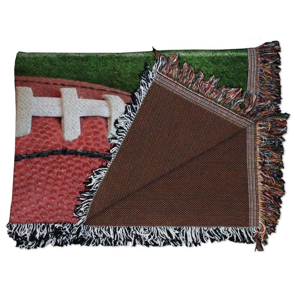Football Dad Woven Blanket - Image 3
