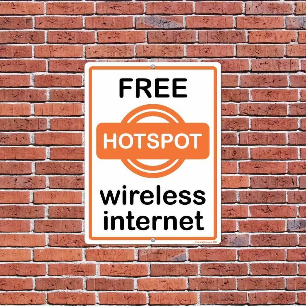 Free Wireless Internet Sign or Sticker - Image 8