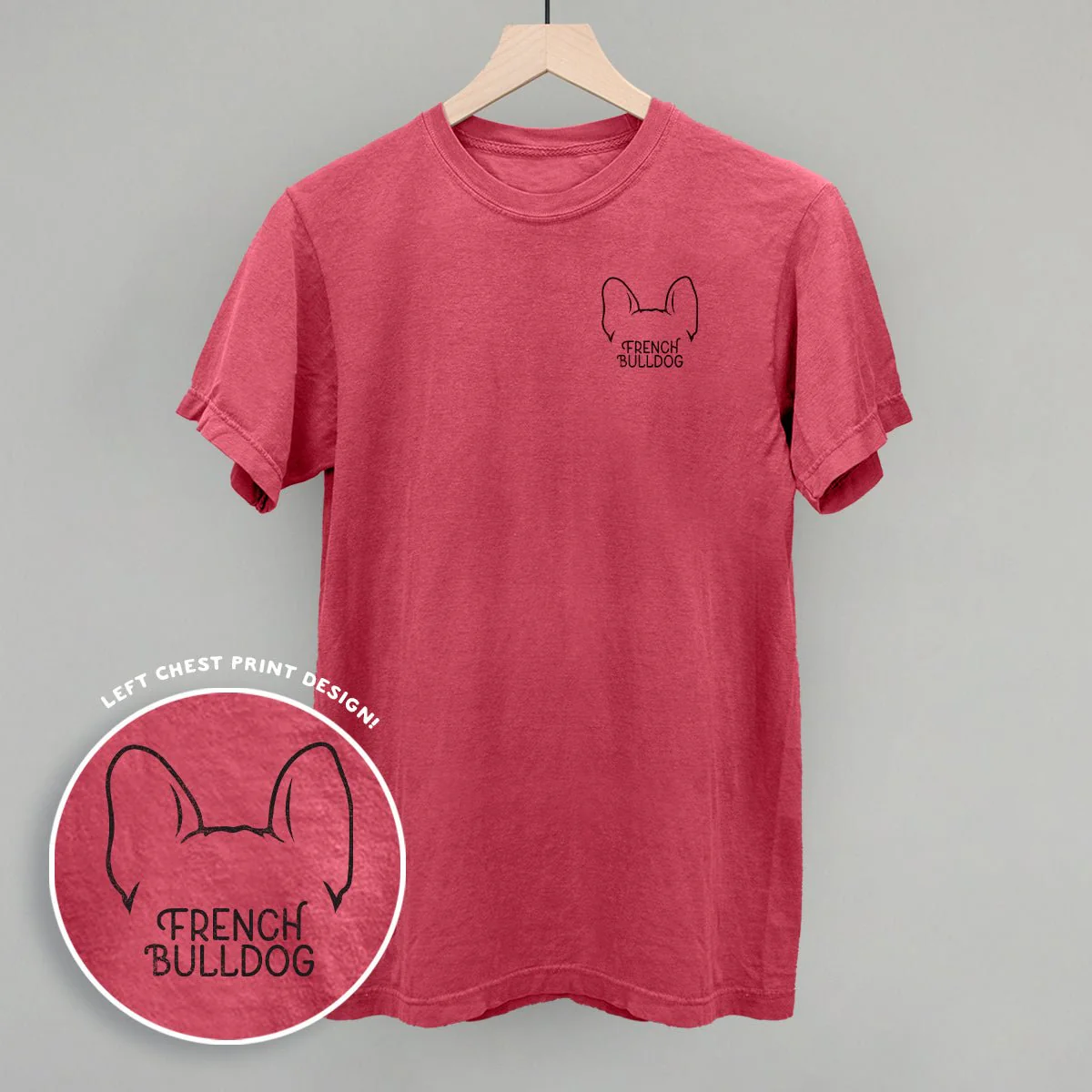 French Bulldog (Left Chest) Shirt - Image 7