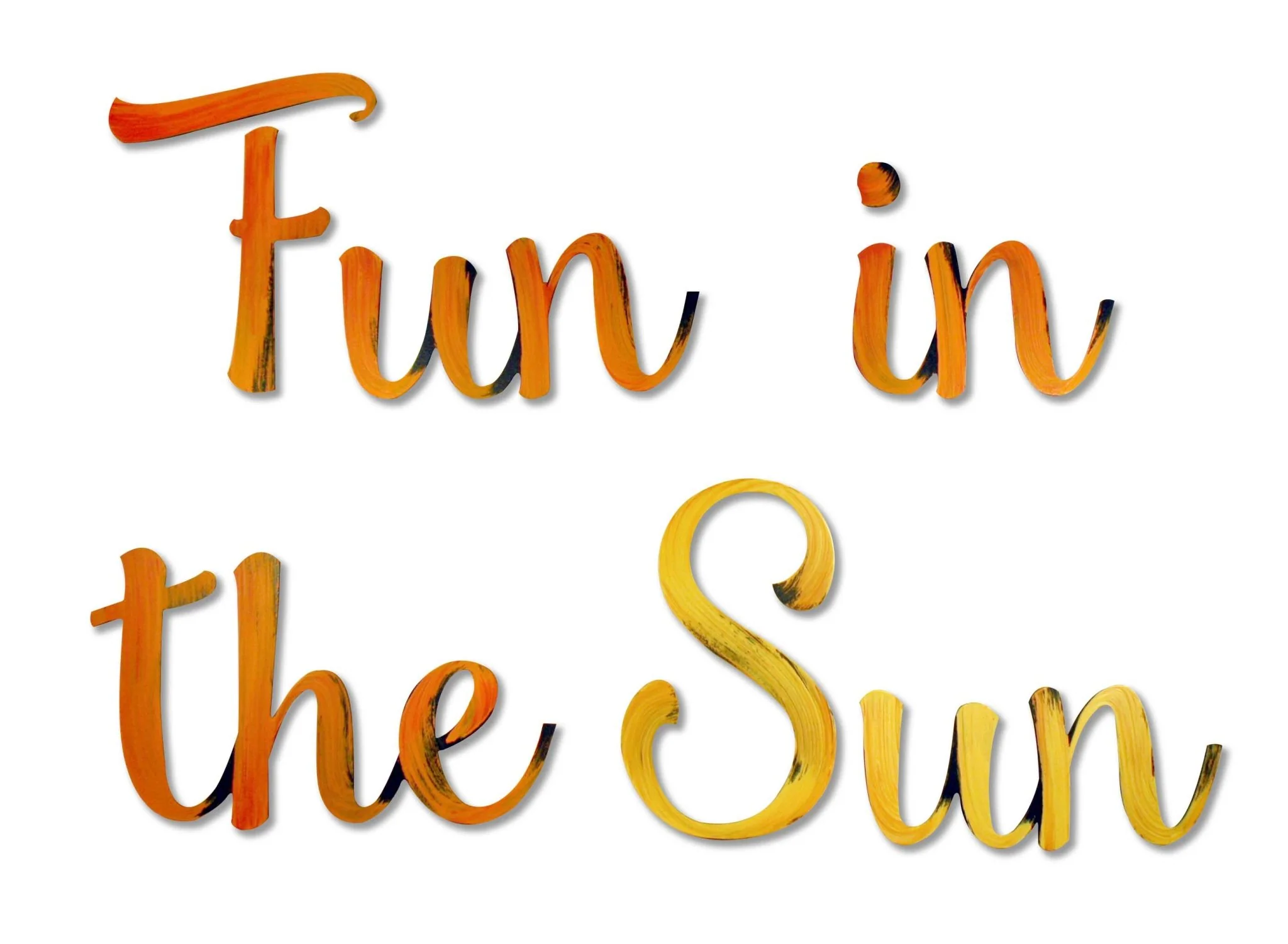 Fun in the Sun Wall Quote - Image 2