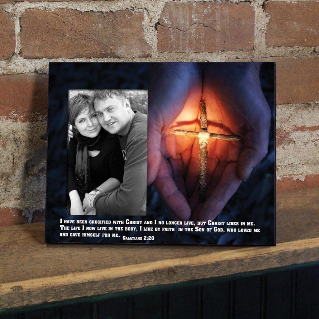 Galatians 2:20 Decorative Picture Frame