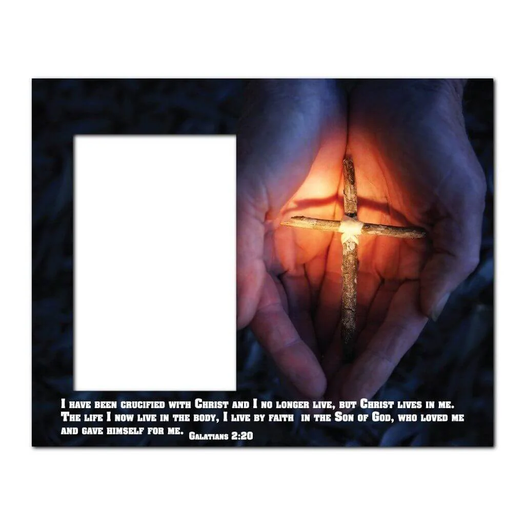 Galatians 2:20 Decorative Picture Frame - Image 2