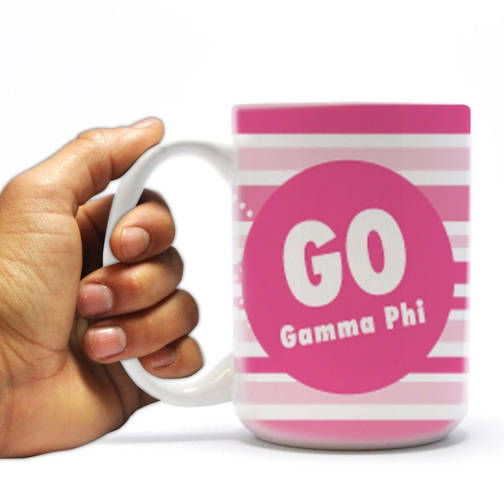 Go Gamma Phi 15oz Coffee Mug - Image 2